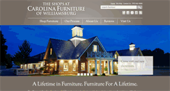 Desktop Screenshot of carolina-furniture.com